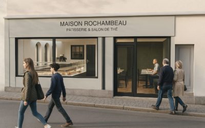 Rénovation totale d’un commerce en « Pâtisserie – Salon de thé » (travaux en cours) – Palaiseau (91)